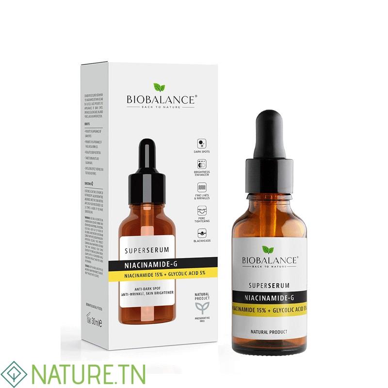 BIOBALANCE SUPER SERUM NIACINAMIDE-G 30ML 3 BIOBALANCE SUPER SERUM NIACINAMIDE-G 30ML