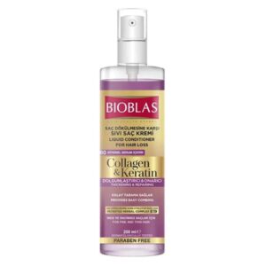 BIOBLAS APRES SHAMPOING LIQUIDE AU COLLAGENE ET A LA KERATINE 200ML