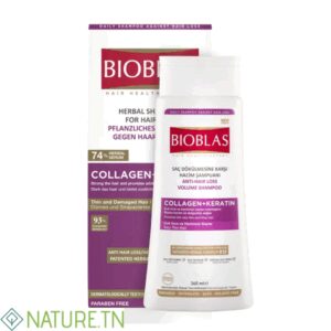 BIOBLAS SHAMPOING COLLAGEN+KERATIN 360ML