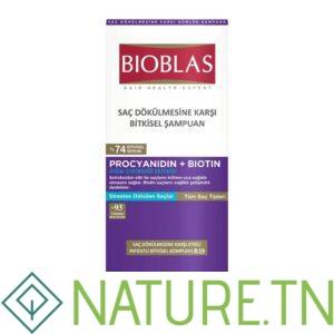 BIOBLAS SHAMPOOING ANTI CHUTE ANTI STRESS PROCYANIDIN+BIOTIN 360ML