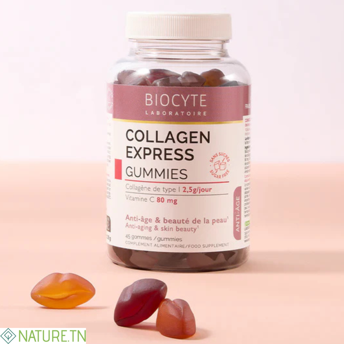 BIOCYTE COLLAGEN EXPRESS 45 GUMMIES 1 BIOCYTE COLLAGEN EXPRESS 45 GUMMIES 1