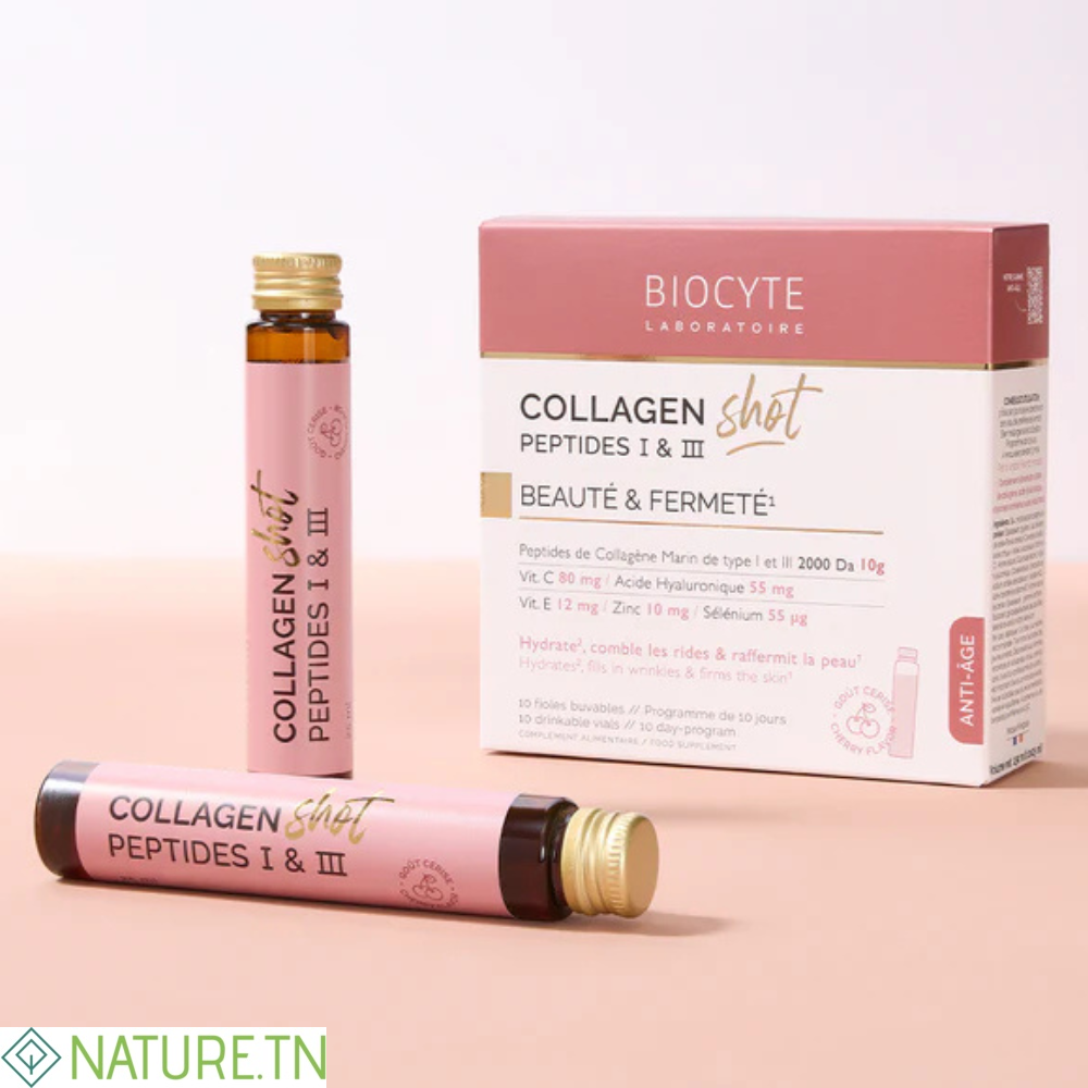 BIOCYTE COLLAGEN SHOT 10 FIOLES 1 BIOCYTE COLLAGEN SHOT 10 FIOLES 1