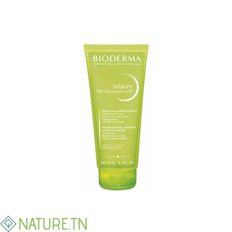 BIODERMA SEBIUM GEL MOUSSANT ACTIF 200ML PEAUX GRASSES A TENDANCE ACNEIQUE 1 BIODERMA SEBIUM GEL MOUSSANT ACTIF 200ML PEAUX GRASSES A TENDANCE ACNEIQUE 1