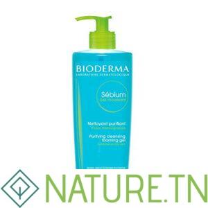 BIODERMA SEBIUM GEL MOUSSANT PURIFIANT POMPE 500ML