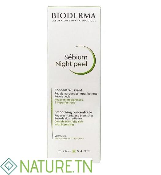 BIODERMA SEBIUM NIGHT PEEL 40ML 3 BIODERMA SEBIUM NIGHT PEEL 40ML