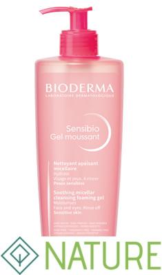 BIODERMA SENSIBIO GEL MOUSSANT 500ML 3 BIODERMA SENSIBIO GEL MOUSSANT 500ML