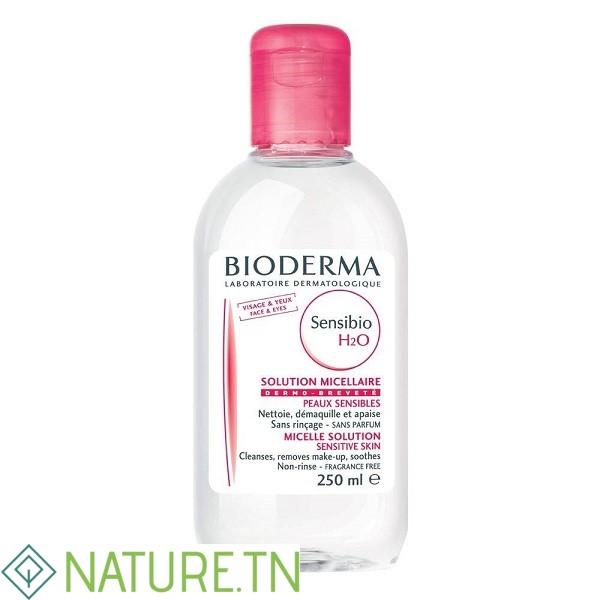 BIODERMA SENSIBIO H2O EAU MICELLAIRE 250ML 3 BIODERMA SENSIBIO H2O EAU MICELLAIRE 250ML