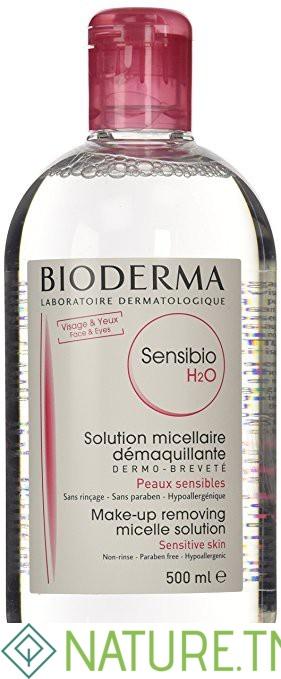 BIODERMA SENSIBIO H2O SOLUTION MICELLAIRE 500ML 2 BIODERMA SENSIBIO H2O SOLUTION MICELLAIRE 500ML 2