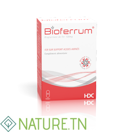 BIOFERRUM BOITE DE 60 GELULES 3 BIOFERRUM BOITE DE 60 GELULES