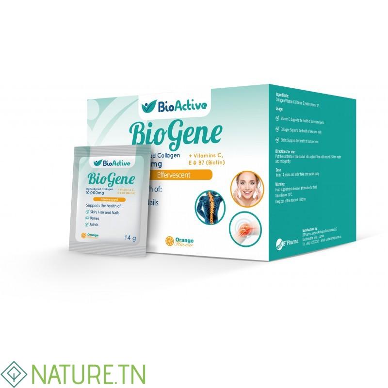 BIOGENE EFFERVESCENT ARTICULATION, CHEVEUX ET ONGLES 30 SACHETS 1 BIOGENE EFFERVESCENT ARTICULATION, CHEVEUX ET ONGLES 30 SACHETS 1