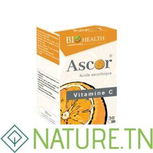 BIOHEALTH ASCOR VITAMINE C 30 GELULES