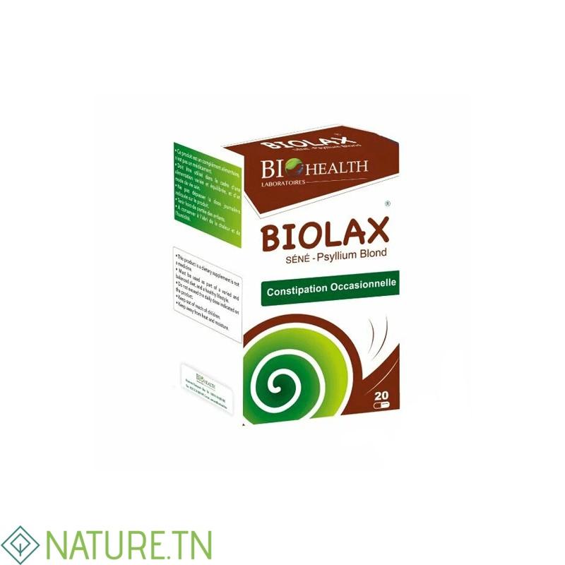 BIOHEALTH BIOLAX 20 GELULES 1 BIOHEALTH BIOLAX 20 GELULES 1
