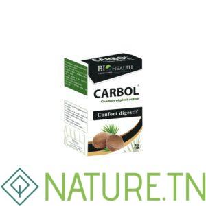 BIOHEALTH CARBOL CHARBON VEGETAL 30 GELULES