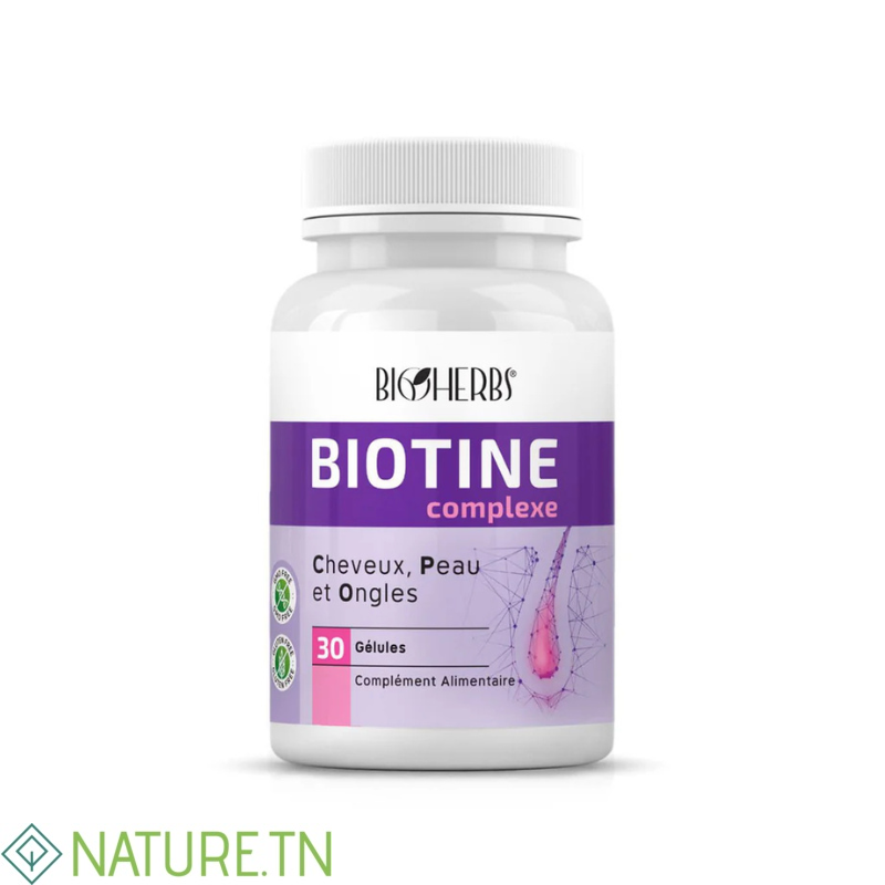 BIOHERBS BIOTINE COMPLEXE 30 GELULES 3 BIOHERBS BIOTINE COMPLEXE 30 GELULES