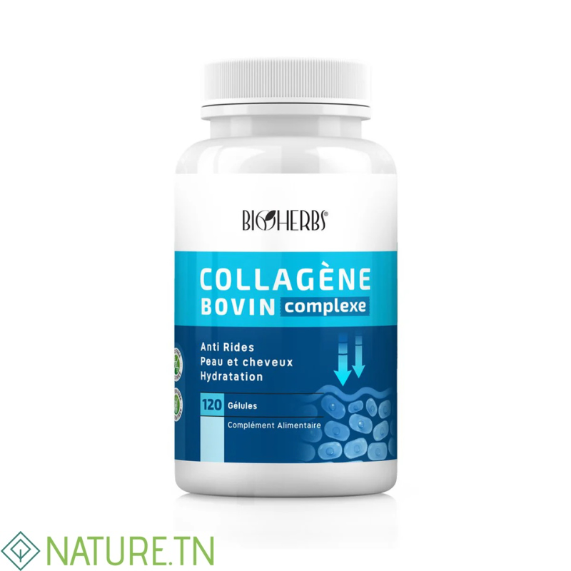 BIOHERBS COLLAGENE BOVIN COMPLEXE 120 GELULES 1 BIOHERBS COLLAGENE BOVIN COMPLEXE 120 GELULES 1