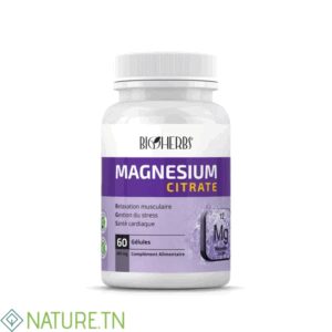 BIOHERBS MAGNESIUM CITRATE 60 GELULES