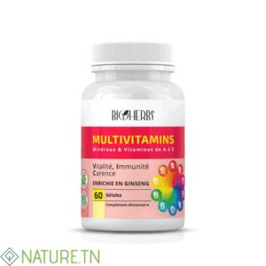 BIOHERBS MULTIVITAMINS 60 GELULES
