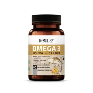 BIOHERBS OMEGA 3 60 CAPSULES