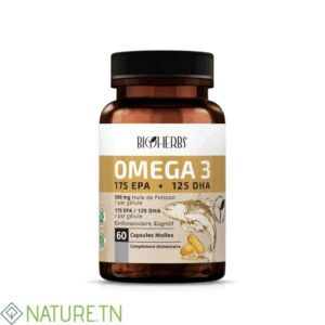 BIOHERBS OMEGA 3 60 CAPSULES