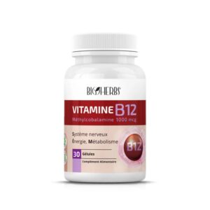 BIOHERBS VITAMINE B12 30 GELULES