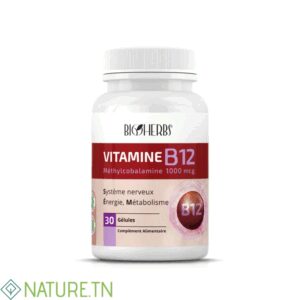 BIOHERBS VITAMINE B12 30 GELULES