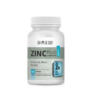 BIOHERBS ZINC PLUS+ACREOLA 60 GELULES
