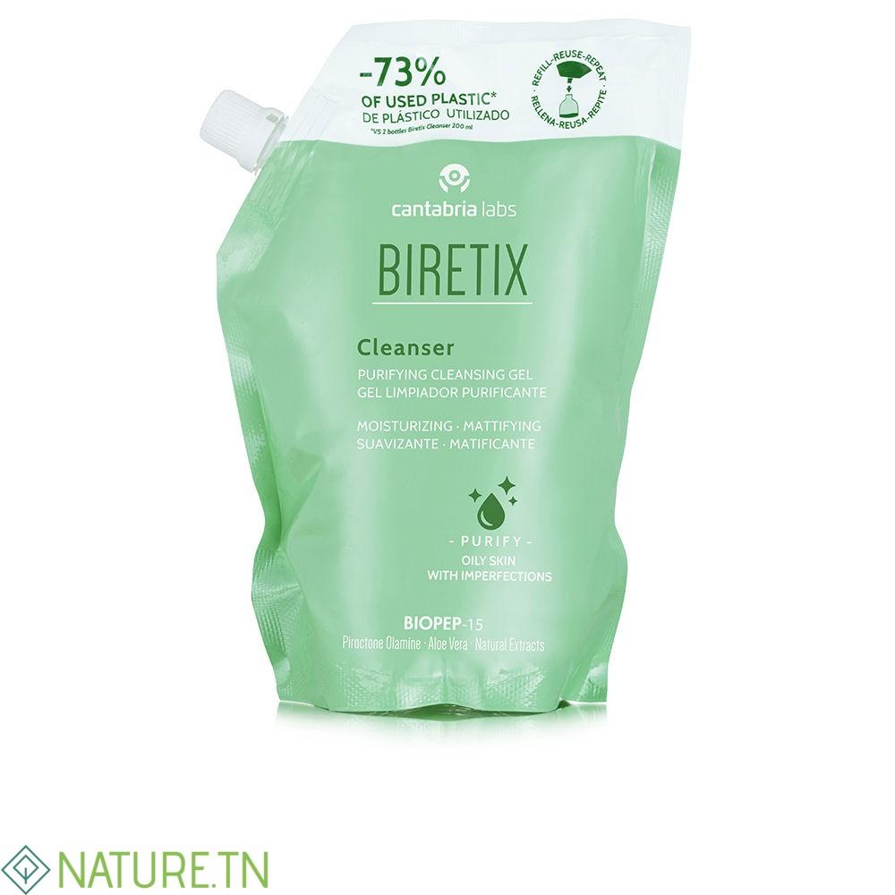 BIRETIX GEL NETTOYANT PURIFIANT RECHARGE 400 ML 3 BIRETIX GEL NETTOYANT PURIFIANT RECHARGE 400 ML