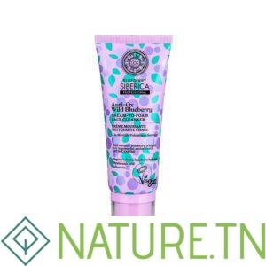 BLUEBERRY SIBERICA PROFESSIONAL ANTI OX WILD BLUEBERRY CREME MOUSSANTE NETTOYANTE VISAGE 100ML