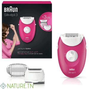 BRAUN EPILATEUR SILK-EPIL 3 REF SE3-273