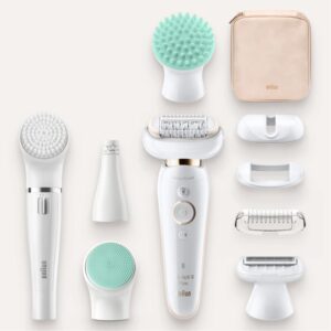 BRAUN ÉPILATEUR SILK-EPIL 9 FLEX BEAUTY SET AVEC TECHNOLOGIE WET & DRY 9300