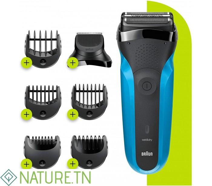 BRAUN RASOIR ÉLECTRIQUE BARBE HOMME SERIES 3 SHAVE & STYLE 310BT 3 BRAUN RASOIR ÉLECTRIQUE BARBE HOMME SERIES 3 SHAVE & STYLE 310BT