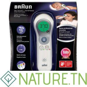 BRAUN THERMOMETRE FRONTAL SANS CONTACT NTF3000