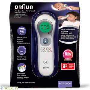 BRAUN THERMOMETRE FRONTAL SANS CONTACT NTF3000