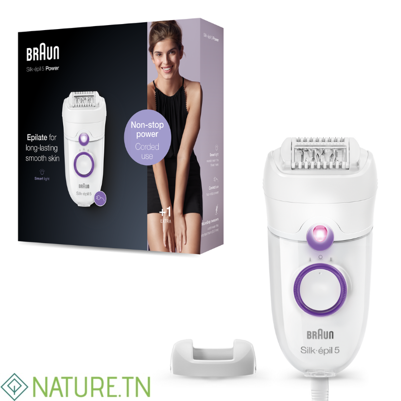 BRAUN TONDEUSE SILK-EPIL 5 REF SE5-505P 1