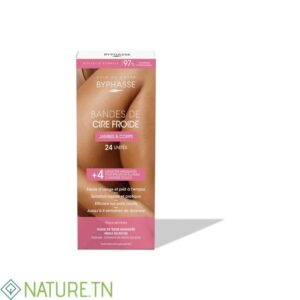 BYPHASSE BANDES DE CIRE FROIDE (24 BANDES+4 LINGETTES)