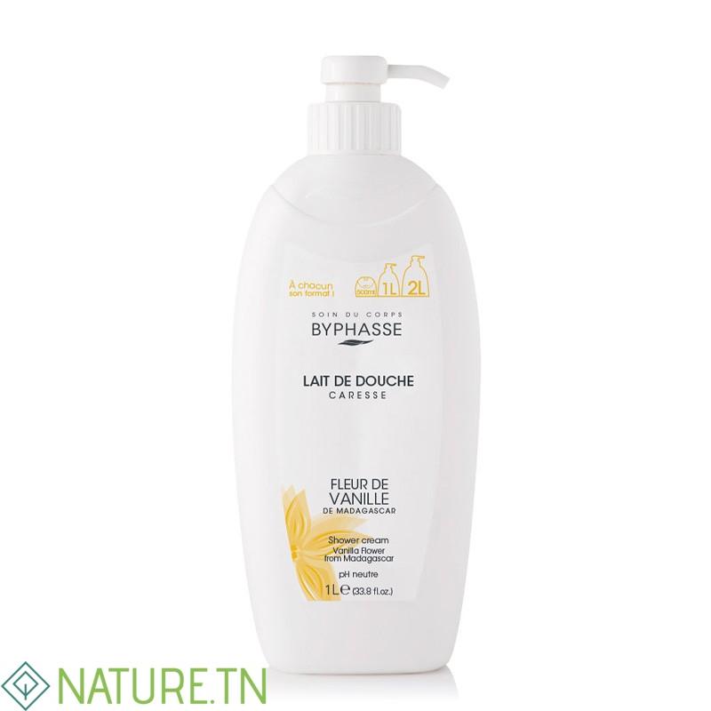 BYPHASSE CARESSE LAIT DE DOUCHE FLEUR DE VANILLE 1L 1 BYPHASSE CARESSE LAIT DE DOUCHE FLEUR DE VANILLE 1L 1