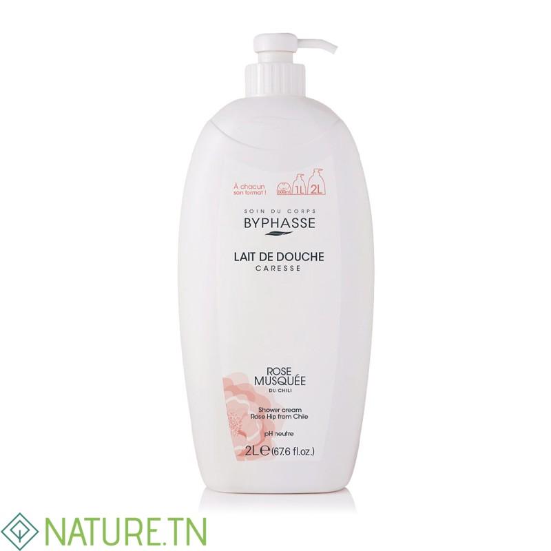 BYPHASSE CARESSE LAIT DE DOUCHE ROSE MUSQUEE 2L 3 BYPHASSE CARESSE LAIT DE DOUCHE ROSE MUSQUEE 2L