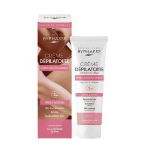 BYPHASSE CREME DEPILATOIRE SILK PROTEIN 125ML