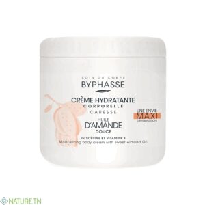 BYPHASSE CREME HYDRA CORPS A L’AMANDE DOUCE 500 ML