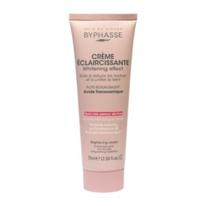 BYPHASSE CREME VISAGE ECLAIRCISSANTE WHITENING EFFECT SPECIALE PEAUX SECHES 75ML
