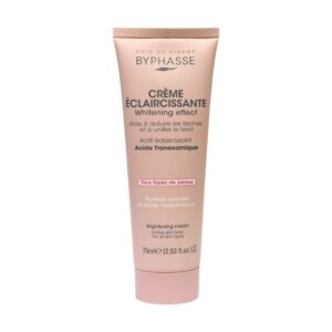 BYPHASSE CREME VISAGE ECLAIRCISSANTE WHITENING EFFECT TOUS TYPES DE PEAUX 75ML