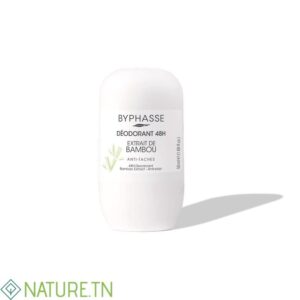 BYPHASSE DEODORANT ROLL ON ANTI TACHES BAMBOU 50ML