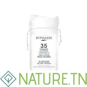 BYPHASSE DISQUES COTON A DEMAQUILLER B/35
