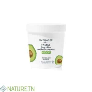 BYPHASSE FAMILY MASQUE CAPILLAIRE AVOCAT CHEVEUX SECS 250ML