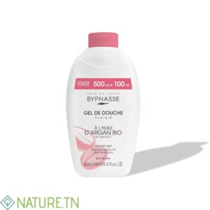 BYPHASSE GEL DE DOUCHE A L’HUILE D’ARGAN BIO 600ML