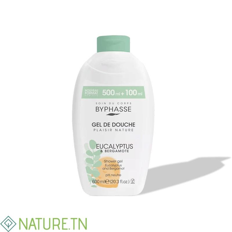 BYPHASSE GEL DE DOUCHE EUCALYPTUS & BERGAMOTE 600ML 1 BYPHASSE GEL DE DOUCHE EUCALYPTUS & BERGAMOTE 600ML 1