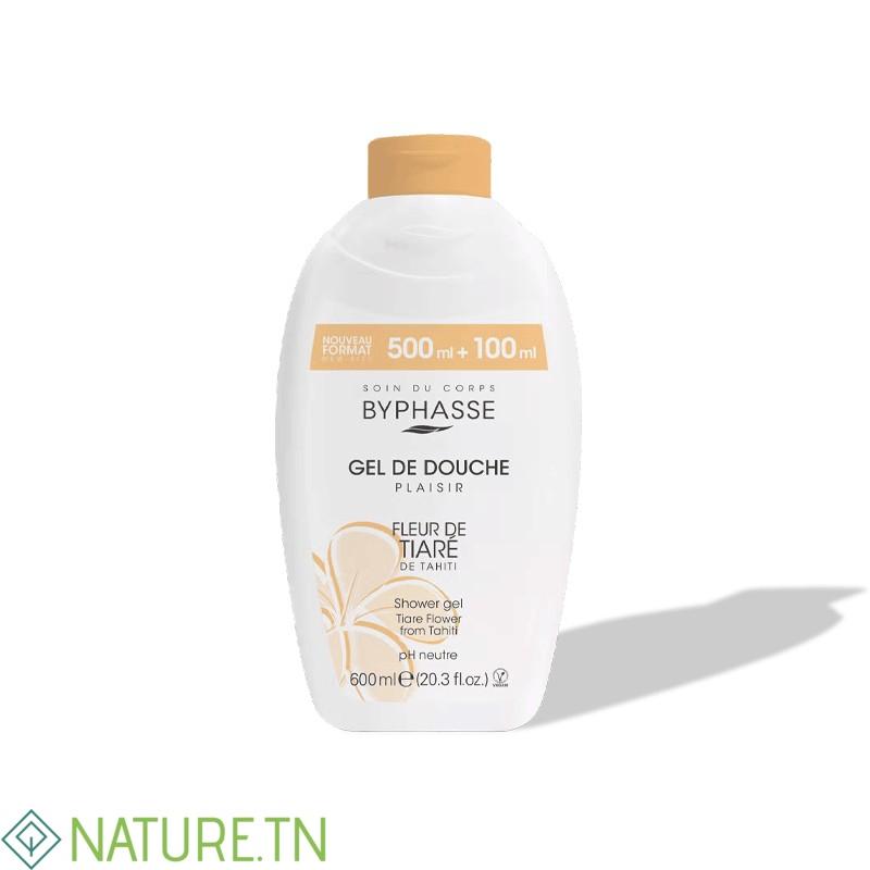 BYPHASSE GEL DE DOUCHE FLEUR DE TIARE DE TAHTI 600ML 1 BYPHASSE GEL DE DOUCHE FLEUR DE TIARE DE TAHTI 600ML 1