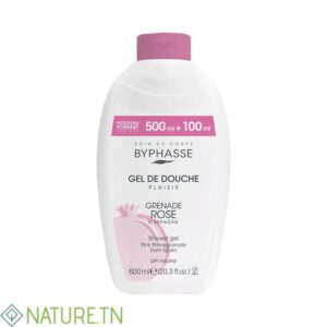 BYPHASSE GEL DE DOUCHE GRENADE ROSE 600ML