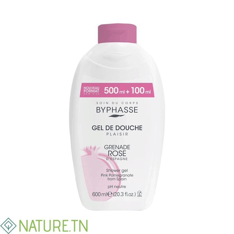 BYPHASSE GEL DE DOUCHE GRENADE ROSE 600ML 2 BYPHASSE GEL DE DOUCHE GRENADE ROSE 600ML 2