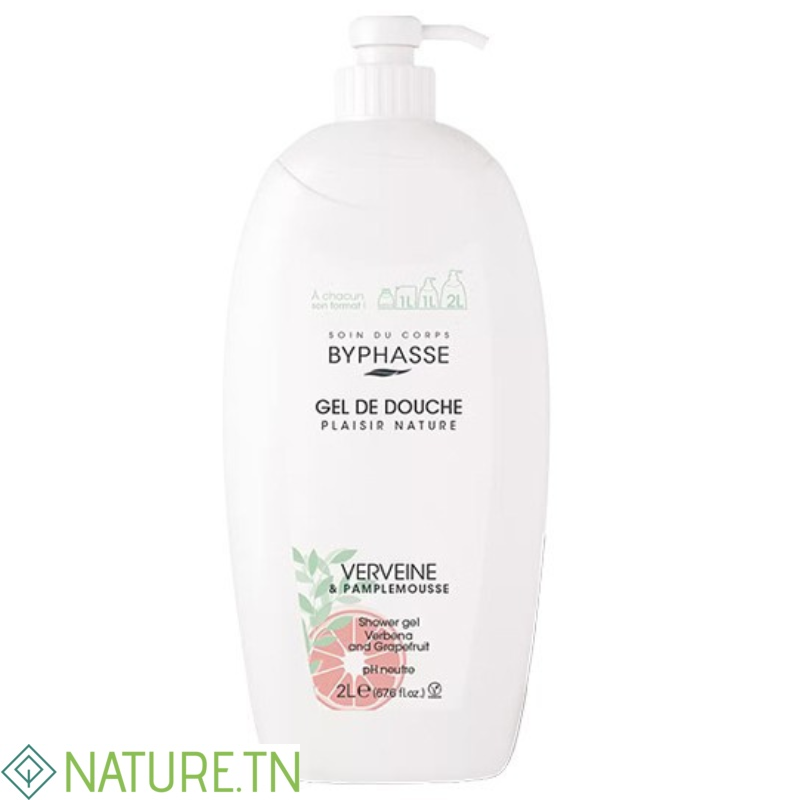 BYPHASSE GEL DE DOUCHE VERBENA 2L 2